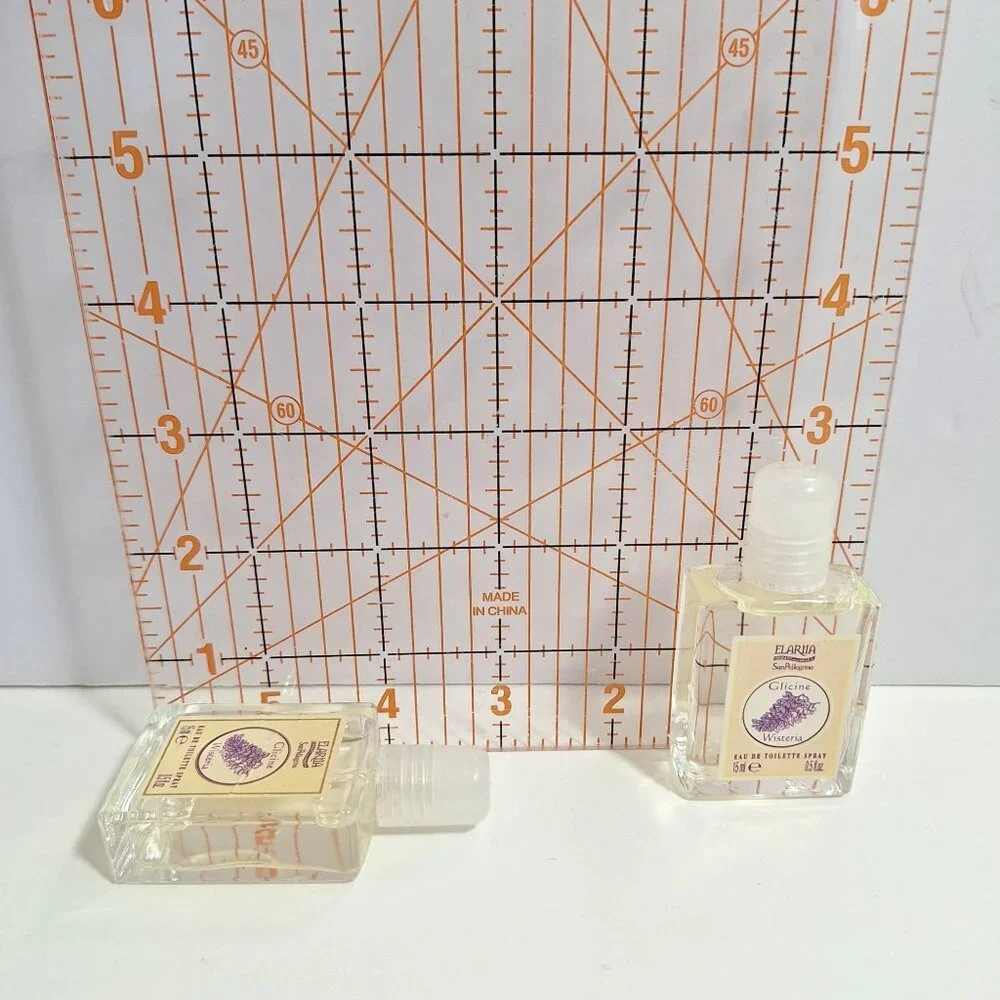 Elariia Glicine Wisteria Eau De Toilette Spray 0.5 fl oz 15ml Toilet Water 2 Lot - Picture 5 of 7